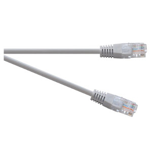 (image for) Cat 5 Patch Lead, Straight - Grey 3m (ANL62G)