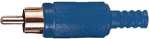 (image for) RCA Plug Blue, with sleeve (ANP59G)