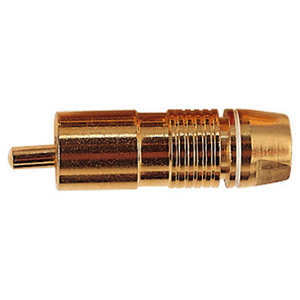 (image for) RCA Plug Gold 6mm White (ANP77G)