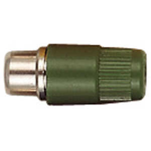 (image for) RCA/Phono Green plastic socket inline (ANP87G)
