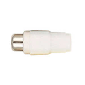 (image for) RCA/Phono White plastic socket inline (ANP89G)