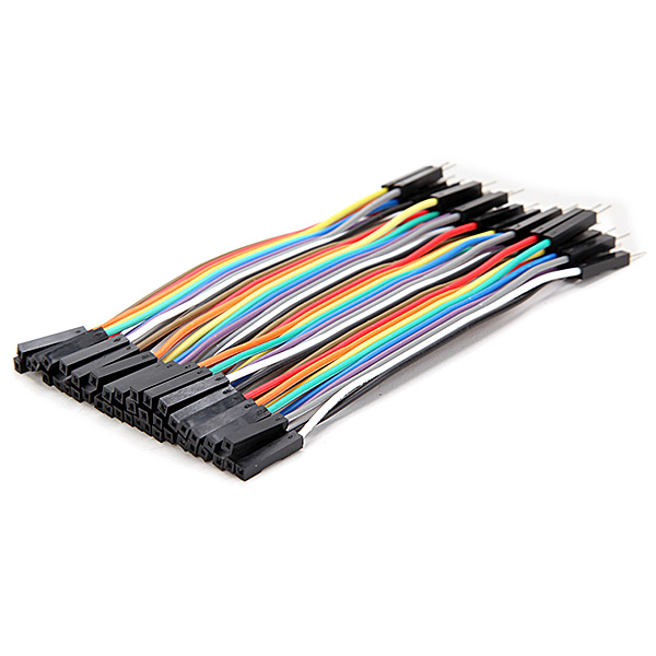 (image for) 40 PINS 10CM MALE TO FEMALE JUMPER WIRE (ARD23E)