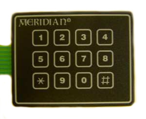 (image for) 12 Button Membrane Keypad (BCL44G)