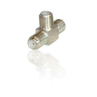 (image for) F Type Connector to 3 Way T-Socket (CNF110)