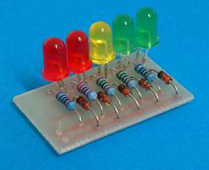 (image for) 5 LED Volt Meter (KIT13S)