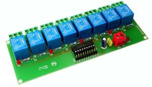 (image for) 8-Channel Relay Board Project Kit (KIT39S)