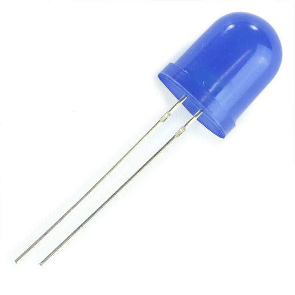 (image for) LED 10mm Diffused Blue (LED144)