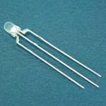 (image for) LED 3mm Super Red thru Green (LED432)