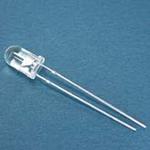 (image for) LED 5mm Clear Super Red, 20 (LED504)