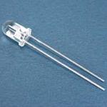 (image for) LED 5mm Clear Ultra Red, 20 (LED505)