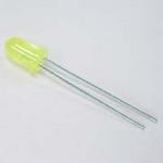 (image for) LED Low Current 5mm Yellow, 60° (LED563)