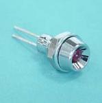 (image for) LED 3mm Red in Chrome Holder (LED901)