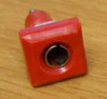 (image for) Banana Socket Red, Square Base (PLG42G)