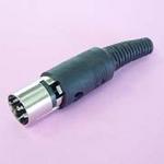 (image for) DIN Inline Plug 8-pin 270 Degrees (PLN008)