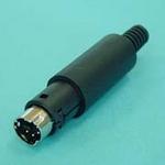 (image for) Mini DIN Inline Plug 6-pin (PLN106)