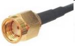 (image for) Reverse SMA Crimp Plug, RG58 (PLR420)