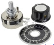 Pot Lin 4k7 2W with Knob (POT475) (image for) Pot Lin 4k7 2W with Knob (POT475)