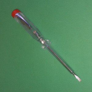 (image for) Electricians Neon Test Screwdriver, 65mm (SBH55S)