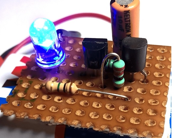 (image for) FLASHING LED LIGHT - RED (SCL60S)