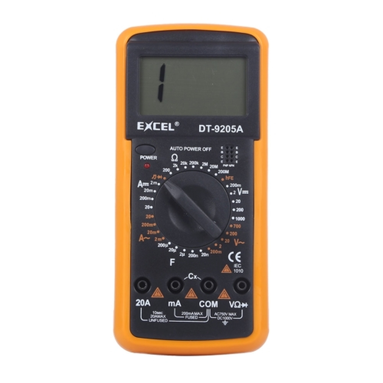 (image for) DIGITAL MULTIMETER DT9205A (SPE81G)