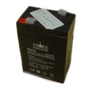 (image for) 4Ah Lead Acid Battery 6V (SSL00S)