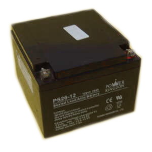 (image for) 26Ah/24Ah Lead Acid Battery12V (SSL08S)