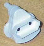 (image for) 2-pin RSA Mains Plug Adaptor (STK35S)