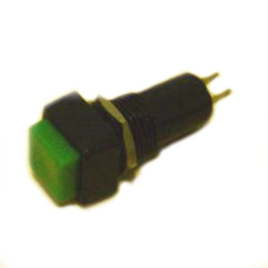 (image for) Green Square Switch Push to Make 3A (SWP077)
