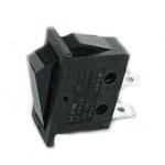 (image for) Black Rocker 16A 250VAC SPST (SWR051)