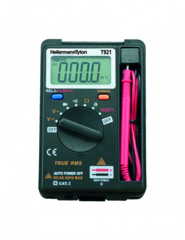 (image for) Multimeter Pocket TRMS 600V (TED10S)