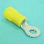 (image for) Insulated Crimp Round Yellow 4.3mm 10-pack (TML132)