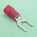 (image for) Insulated Crimp Spade Red 4.3mm 6-pack (TML212)