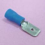 (image for) 6.25mm Part-Insulated Male Disconnect Blue 6-pack (TML321)